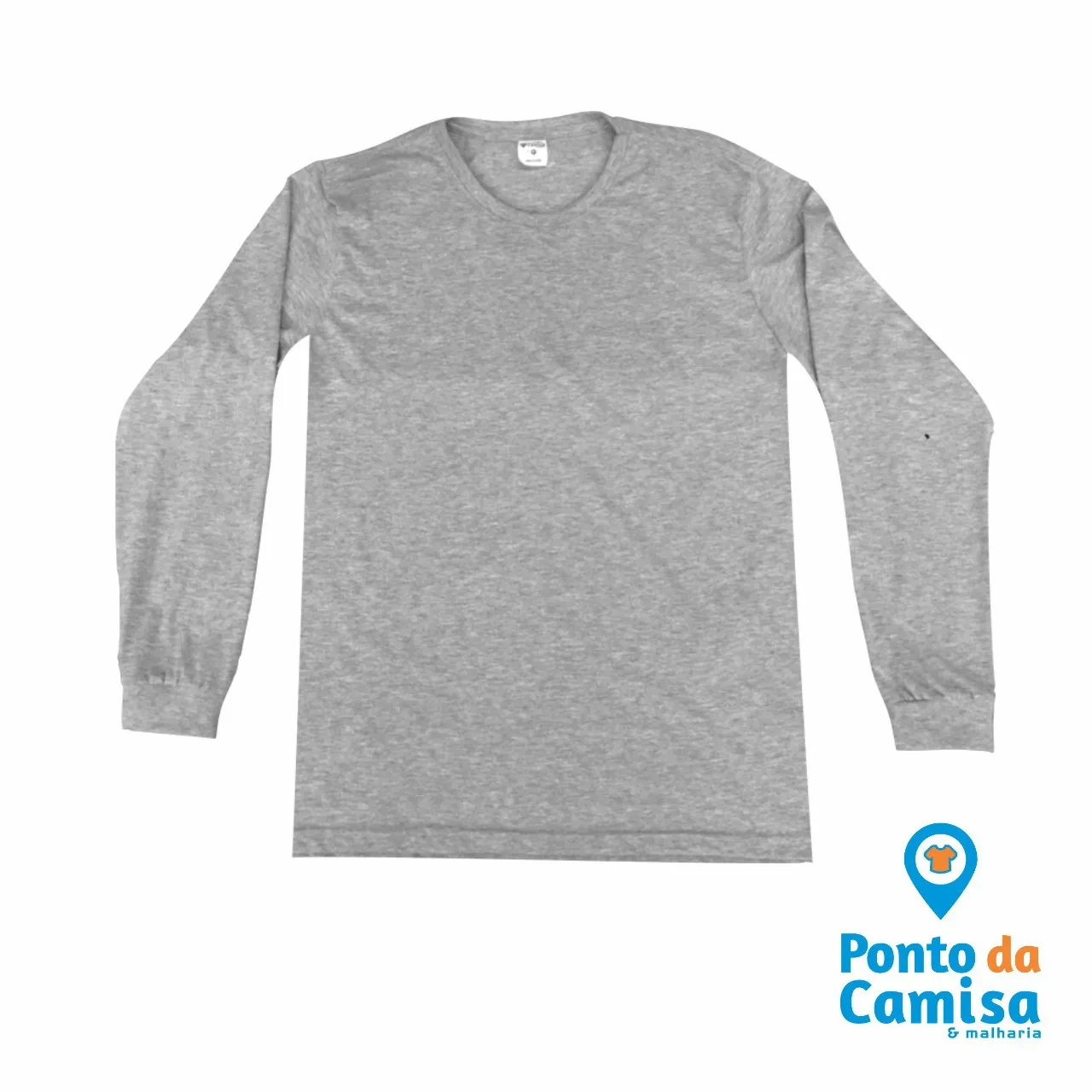 Camisa Básica Manga Longa Algodão - Imagem 2