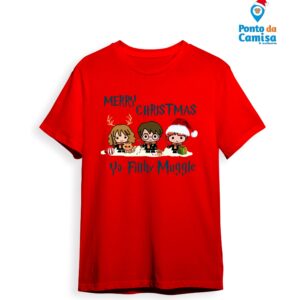 Camisa modelo Natal Harry Potter