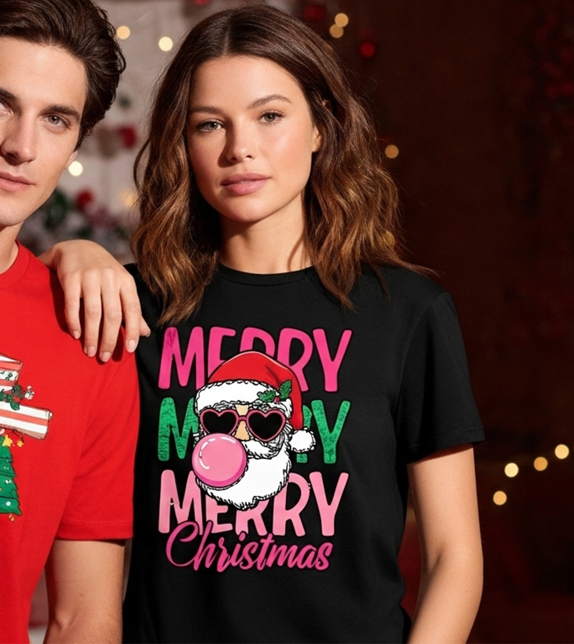 Camisa Natal - Merry Merry Merry - Imagem 2