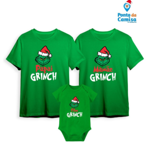Camisa Natal - Grinch