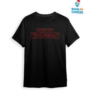 Camisa Natal - Stranger Things