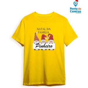 Camisa Natal - Natal da Família Pinheiro