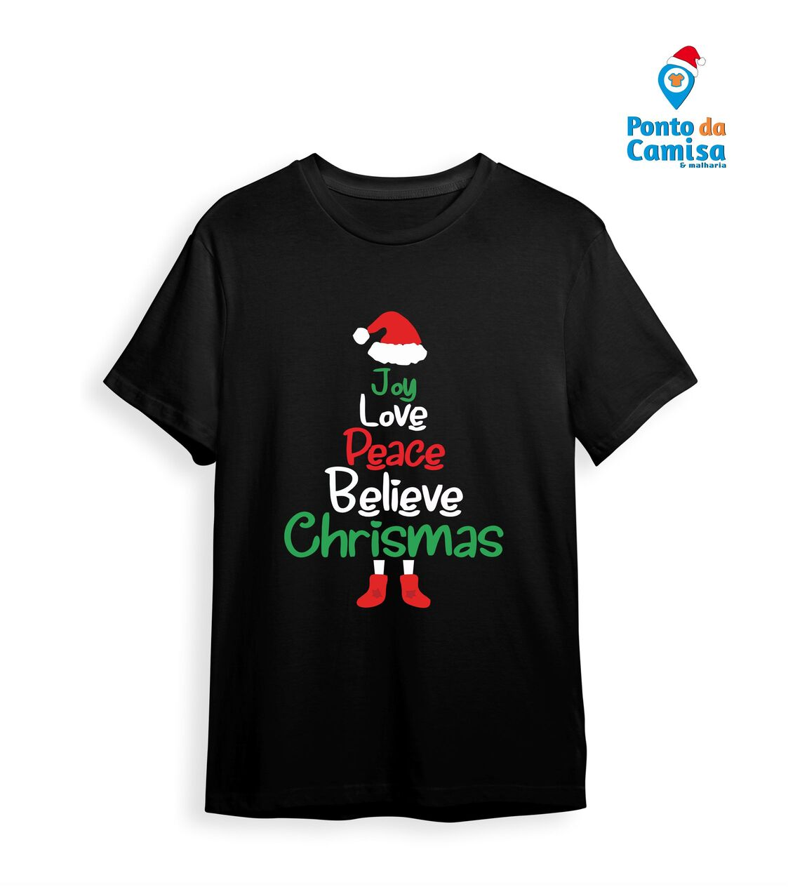 Camisa Natal - Believe Christmas