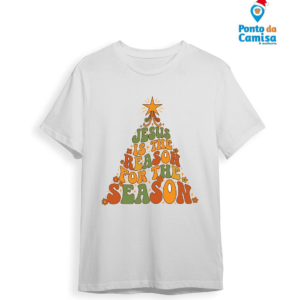 Camisa Natal - Árvore Frase Natal