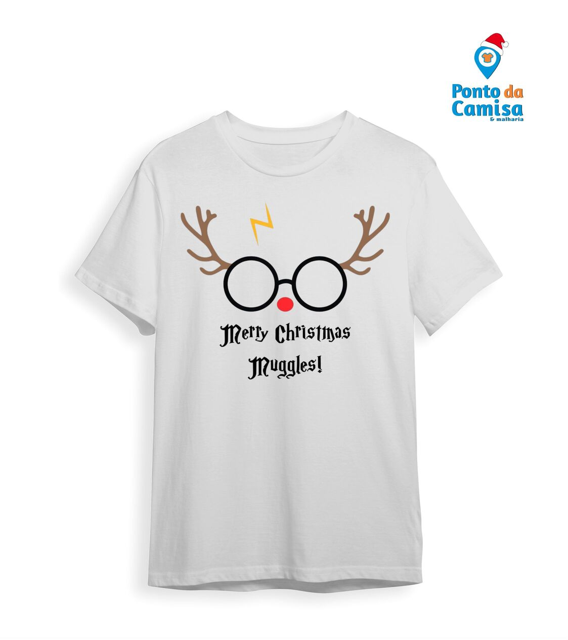 Camisa Natal - Merry Christmas Muggles!