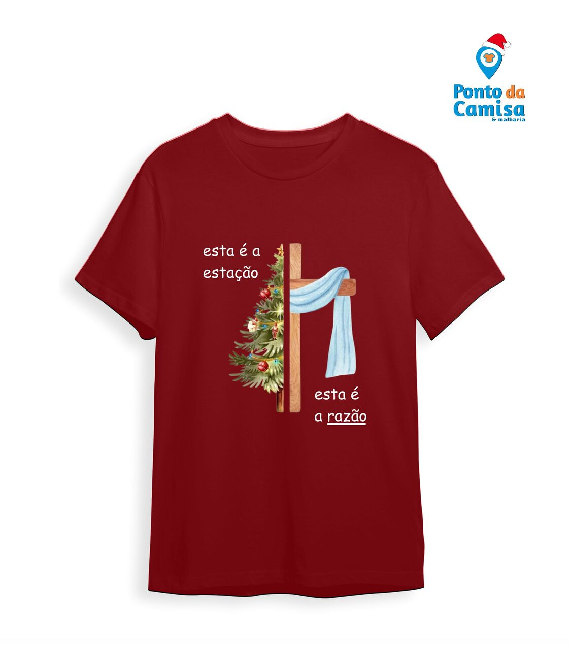 Camisa Natal - Jesus é a Razão