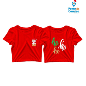 Cropped Natal - Ho Ho Ho