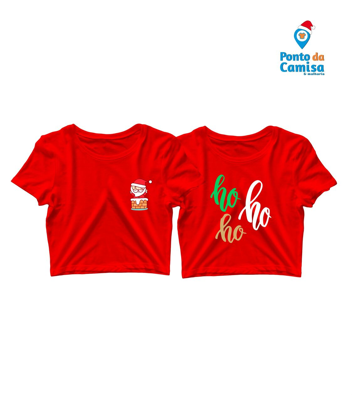 Cropped Natal - Ho Ho Ho