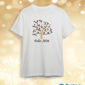 Camisa Réveillon - Árvore Feliz 2026
