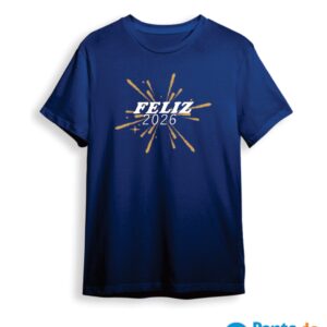 Camisa Réveillon - Fogos Feliz 2026