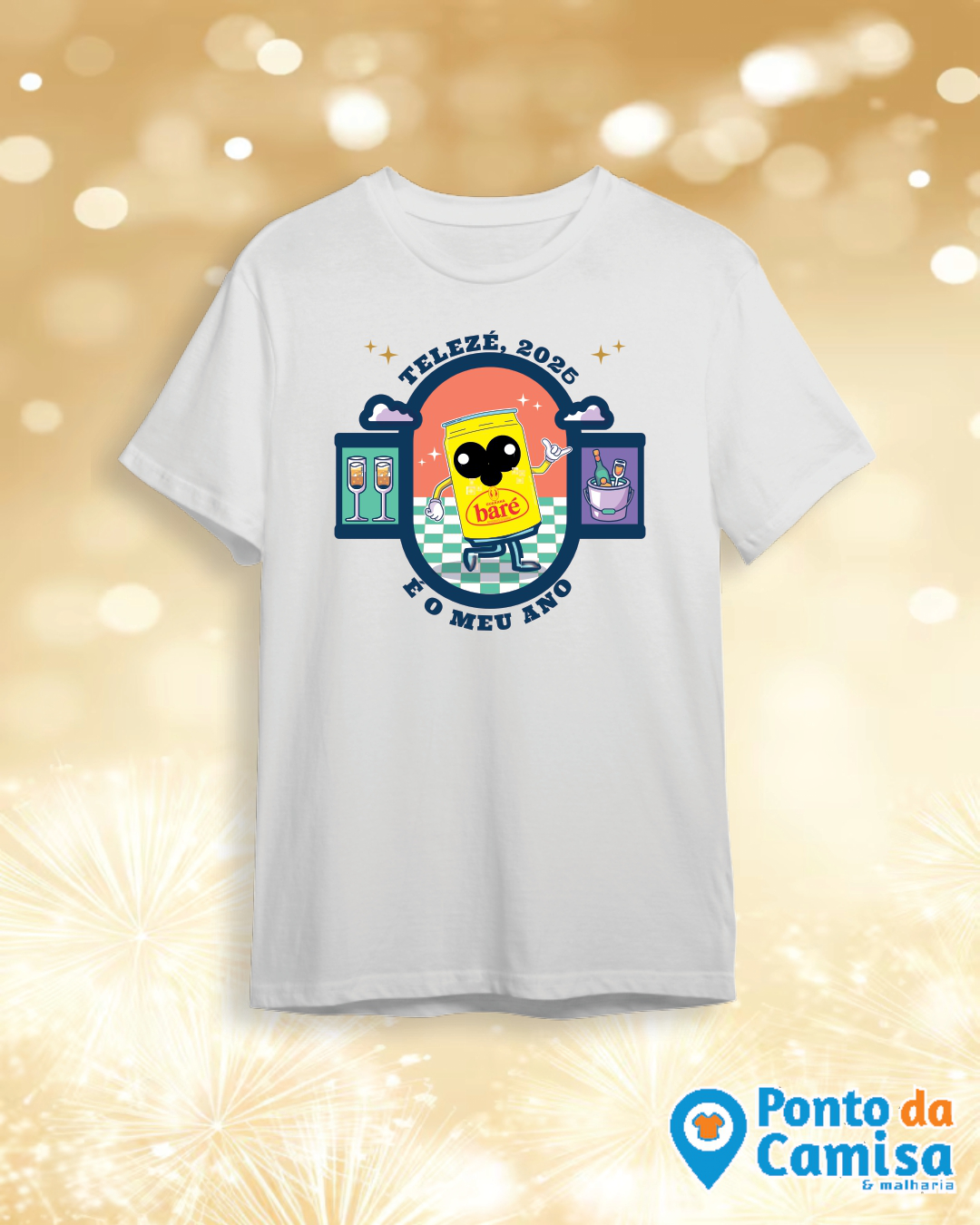 Camisa Réveillon - Telezé 2025 é o Meu Ano