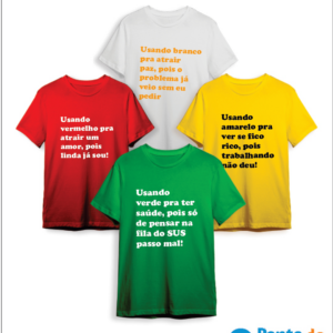 Camisa Réveillon- Cores