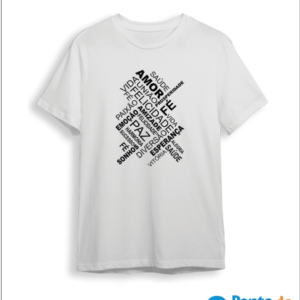 Camisa  Réveillon- Amor Vida Felicidade Paz