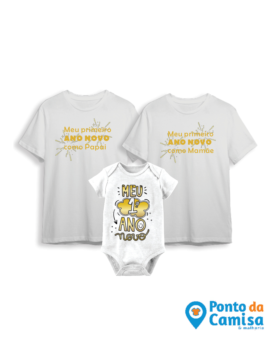 Camisa Réveillon - Meu Primeiro Ano Novo