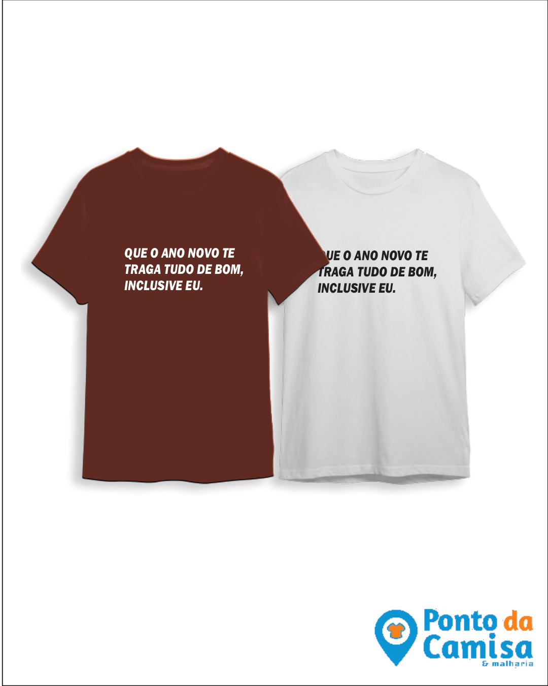 Camisa Réveillon -Que o Ano Novo Traga Tudo de Bom