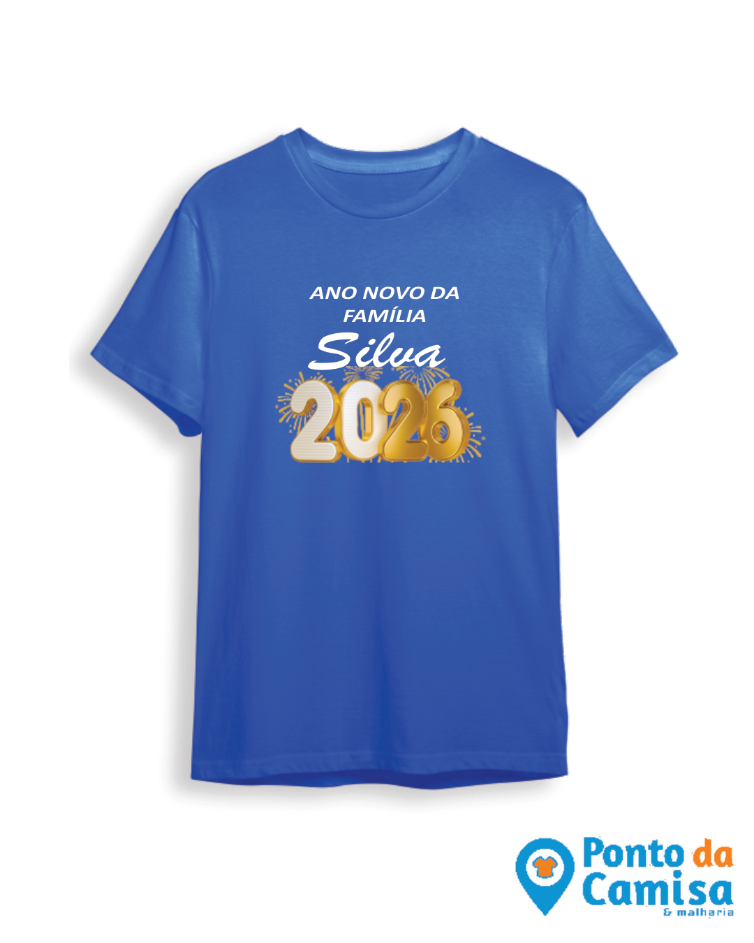 Camisa Réveillon - Ano Novo Em Família