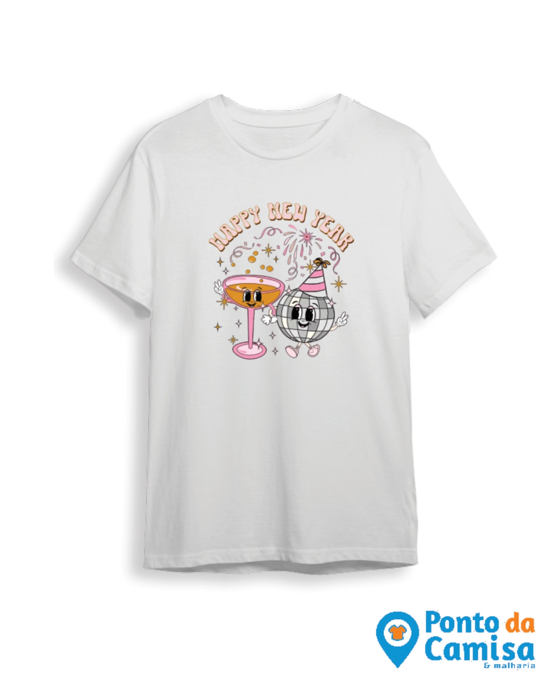 Camisa Réveillon - Balada Happy New Year