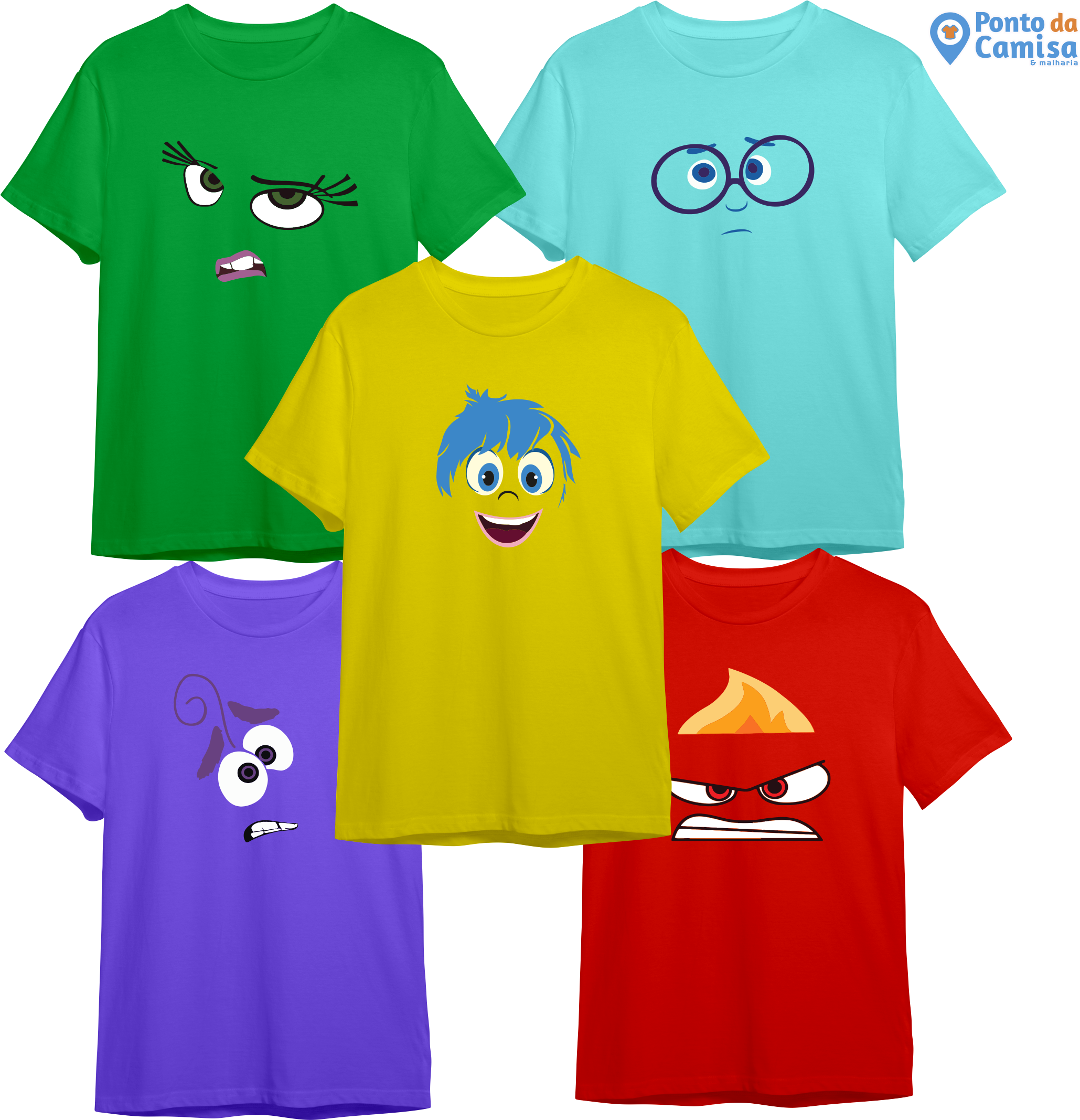 Camisa Carnaval - Divertidamente