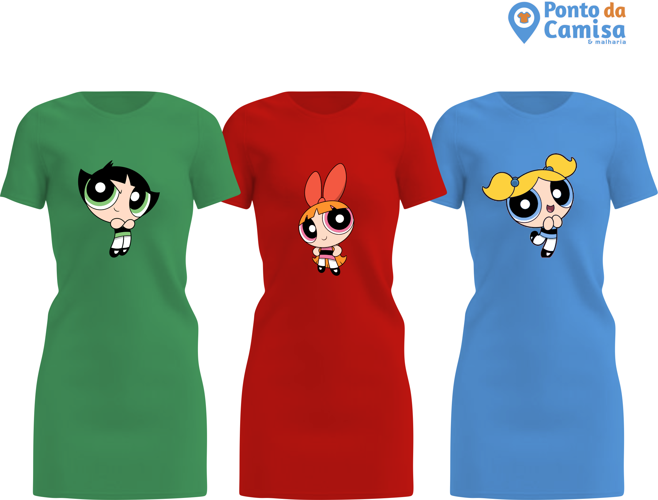 Vestido Carnaval - Meninas Super Poderosas