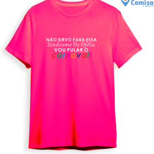 Camisa Carnaval - Vou Pular o Carnaval