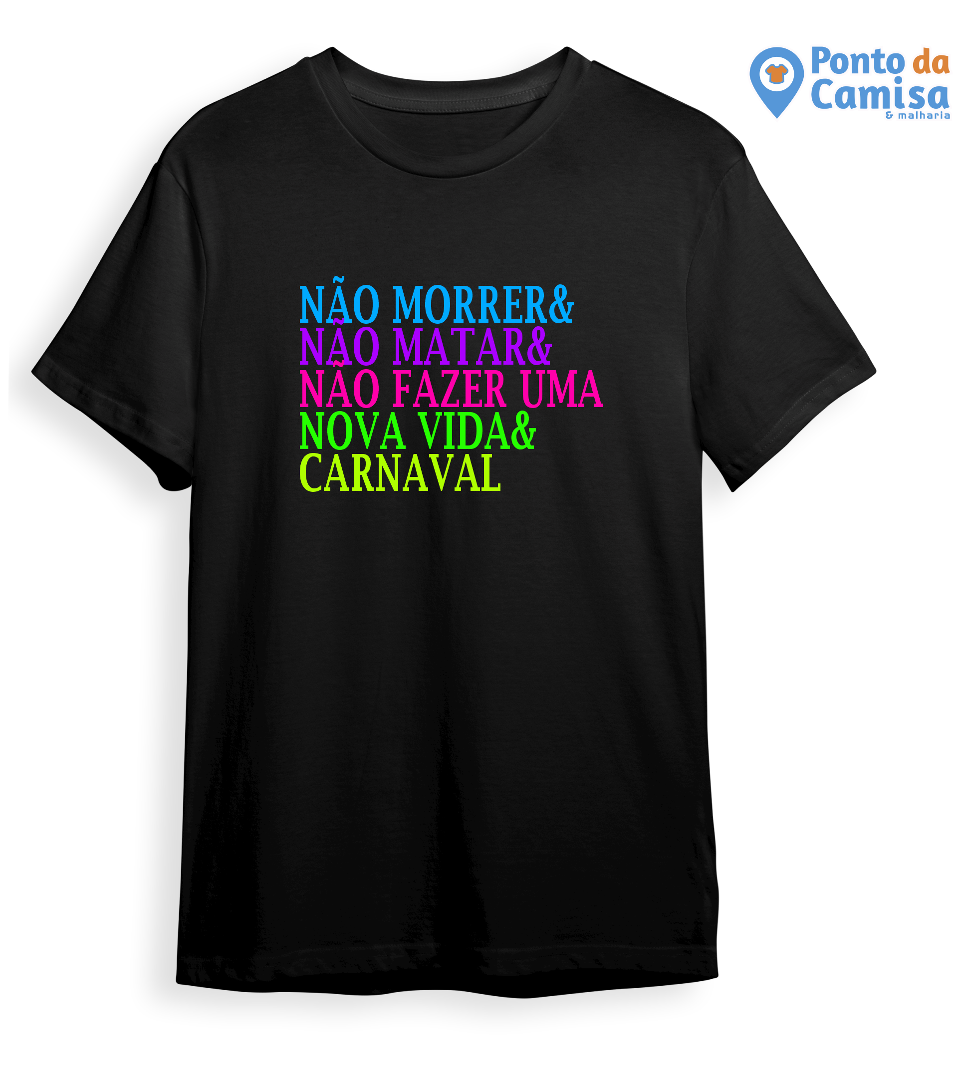 Camisa Carnaval - Nova Vida e Carnaval