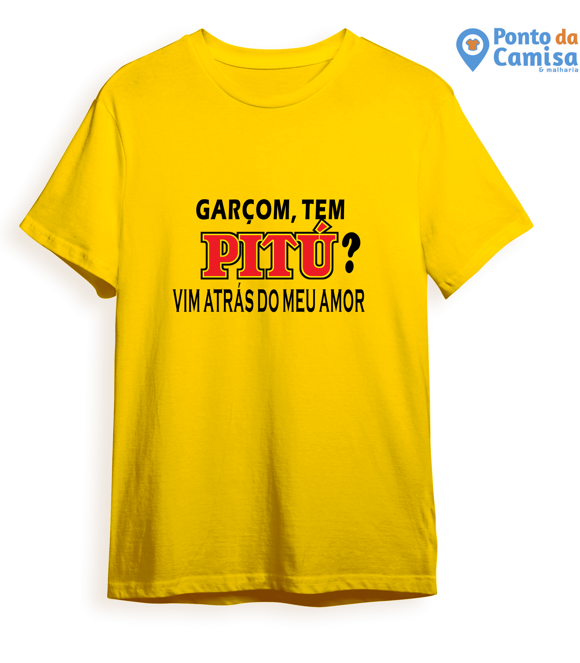 Camisa Carnaval - Garçom Têm Pitú