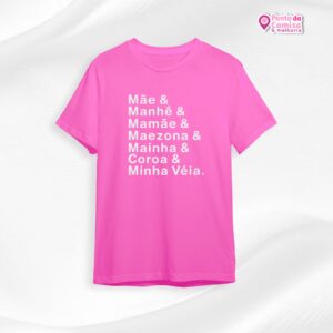 Camisa Dia das Mães - Apelidos