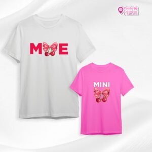 Camisa Dia das Mães - Tal Mãe, Tal Filha: Mãe e Mini