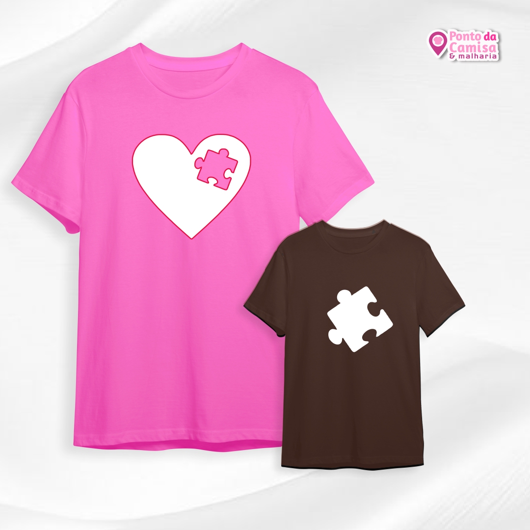 Camisa Dia das Mães - Quebra-cabeça