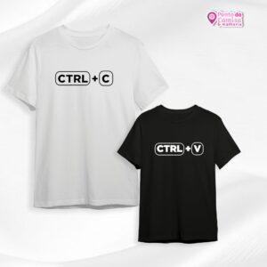 Camisa Dia das Mães - Ctrl C + Ctrl V