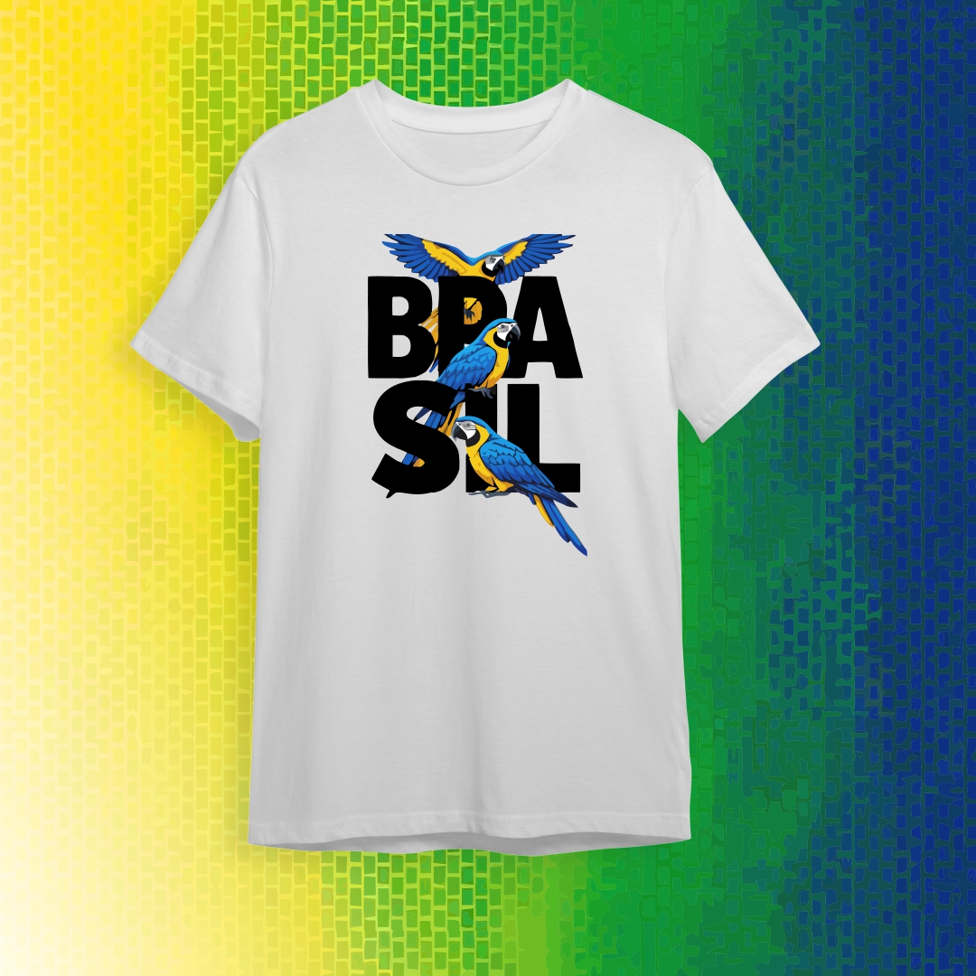 Camisa Copa - Arara Azul