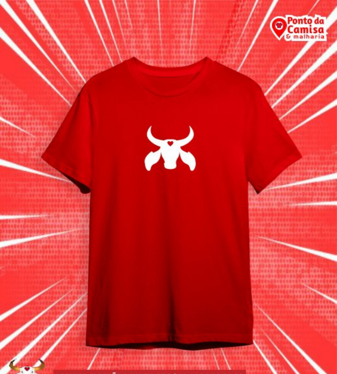 Camisa Parintins - Silhueta Garantido Minimalista