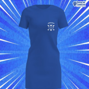 Vestido Parintins – Símbolos Caprichoso Minimalista