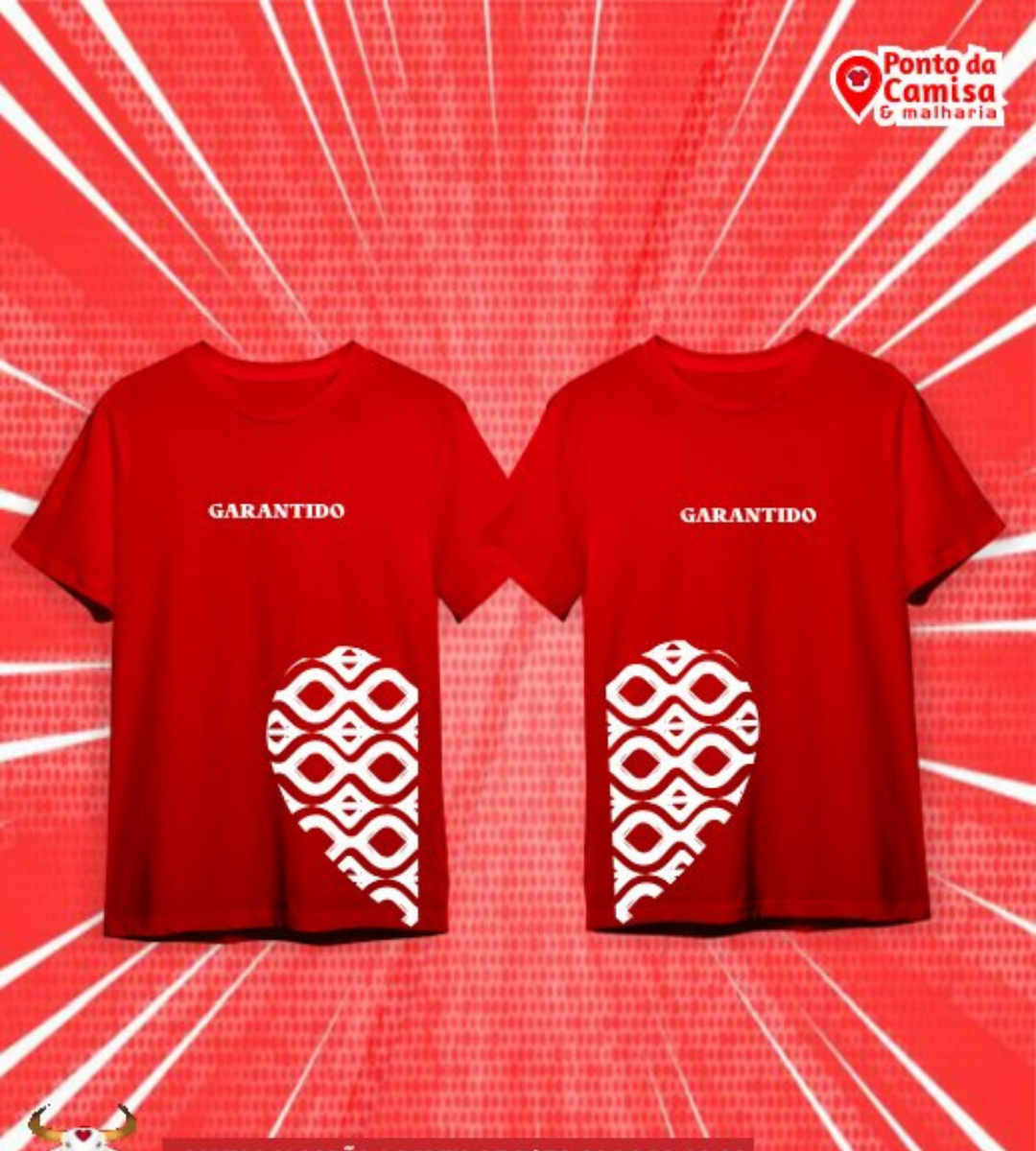 Camisa Parintins - Coração