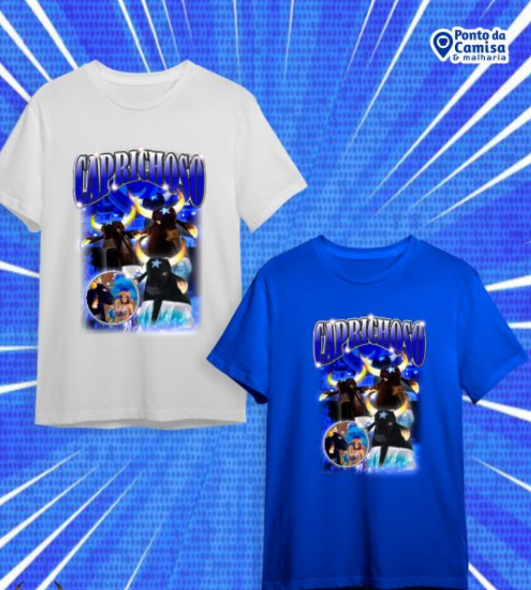 Camisa Parintins - Colagem Especial Caprichoso