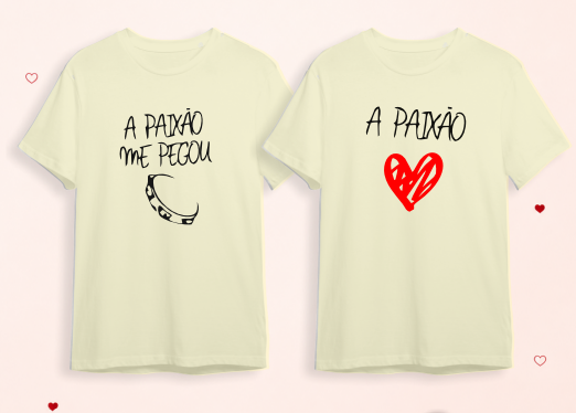 Camisa Dia dos Namorados - Paixão
