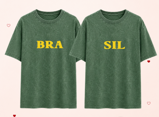 Camisa Dia dos Namorados - Brasil