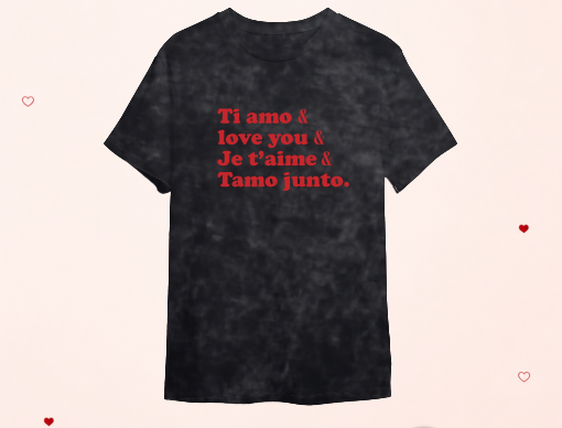 Camisa Dia dos Namorados - Ti amo