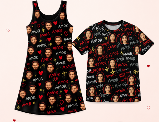 Camisa e Camisola Dia dos Namorados - Amor