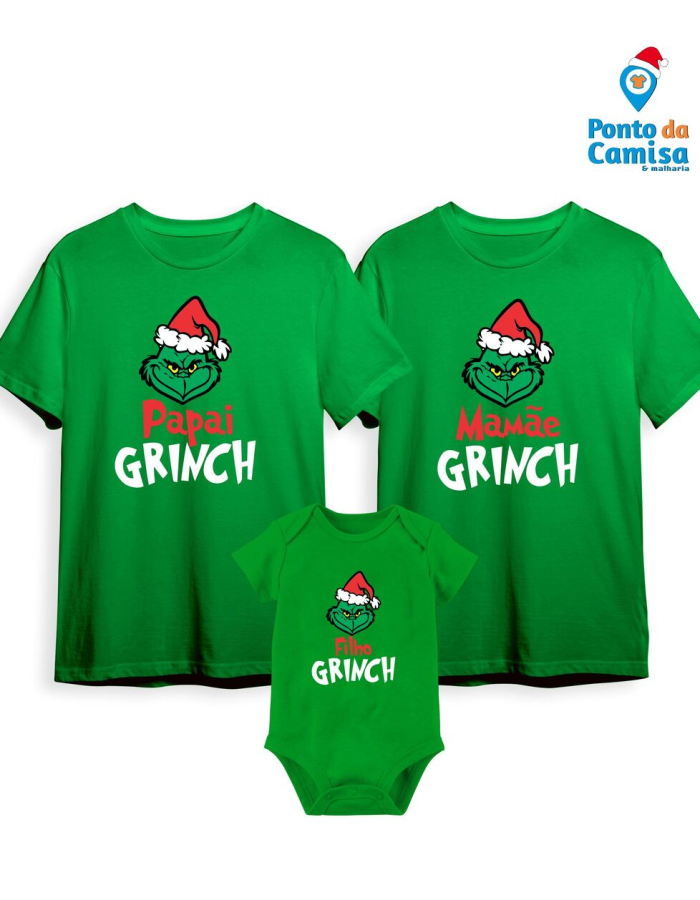 Camisa Natal – Grinch