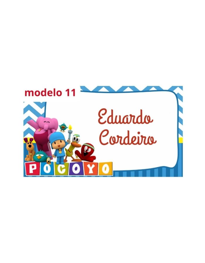 Etiquetas Termocolantes – Pocoyo