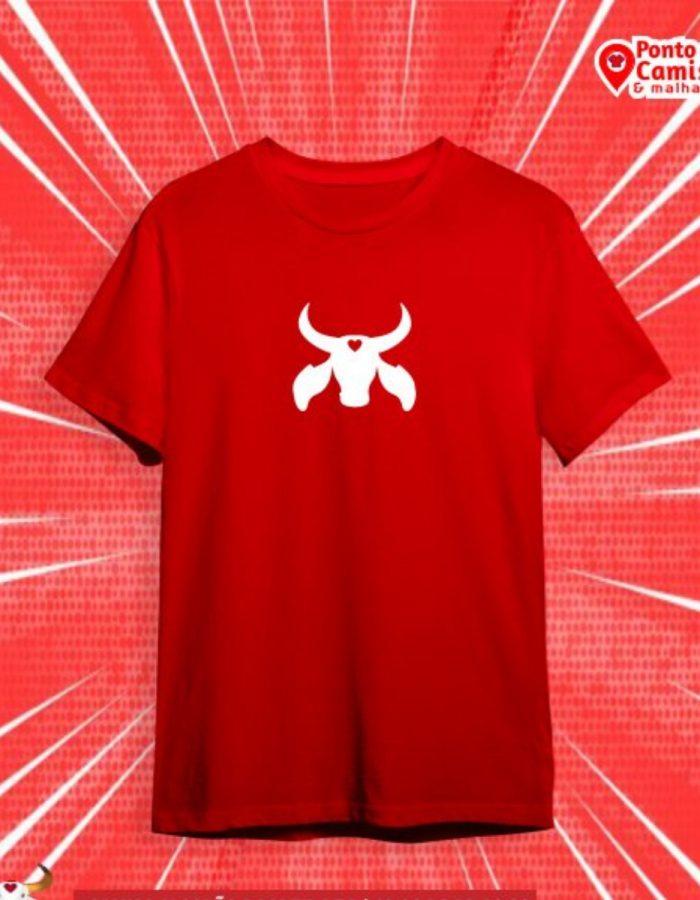 Camisa Parintins – Silhueta Garantido Minimalista