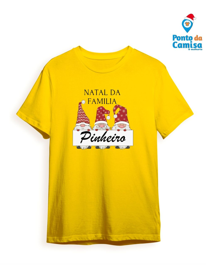 Camisa Natal – Natal da Família Pinheiro