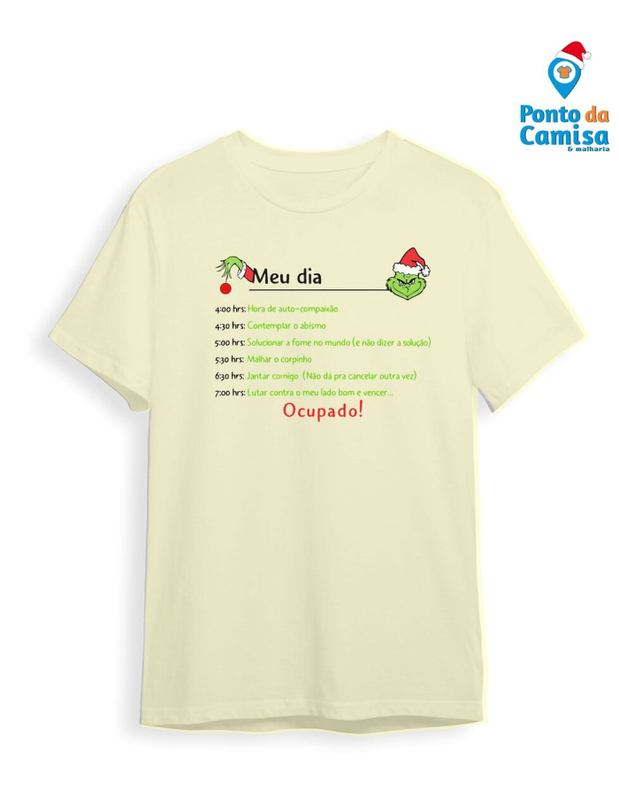 Camisa Natal – Meu Dia Grinch