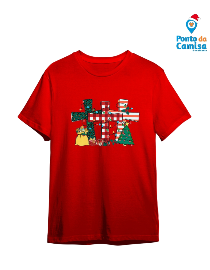 Camisa Natal – Cruz Decorada