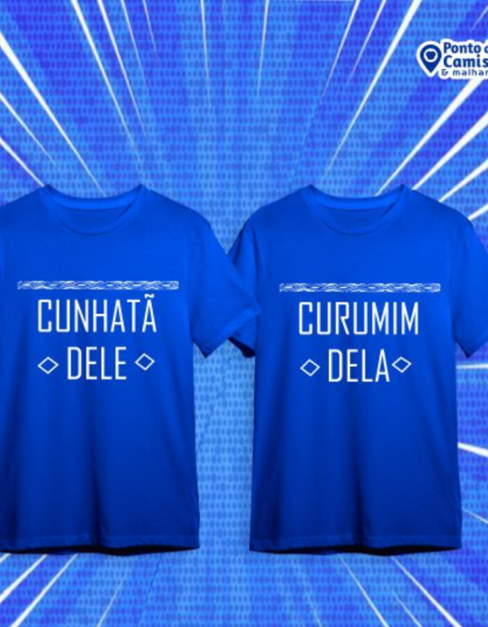 Camisa Parintins – Cunhantã Dele & Curumim Dela