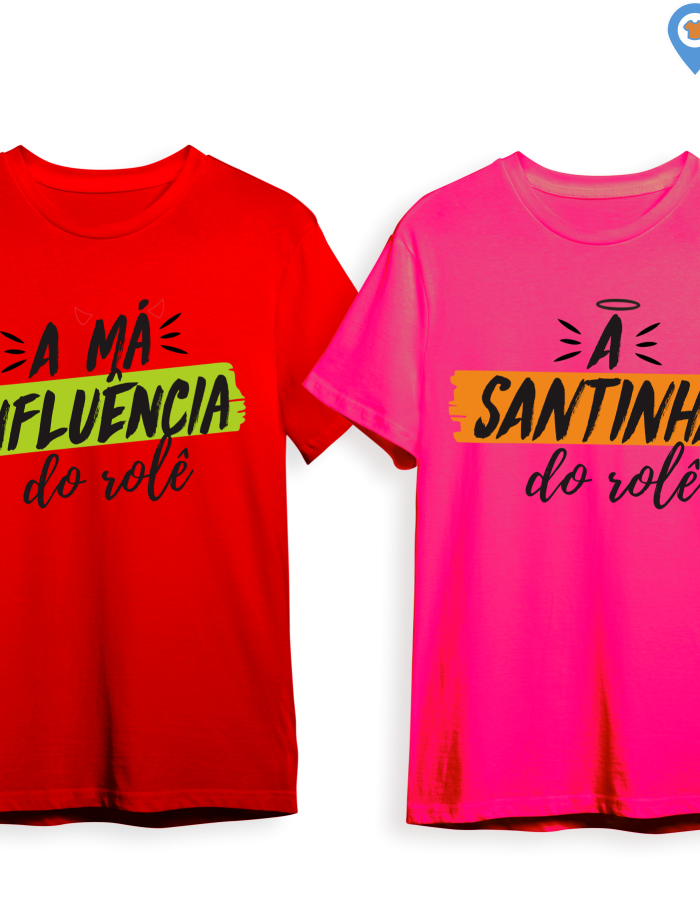 Camisa Carnaval – A Má e a Santinha do Rolê