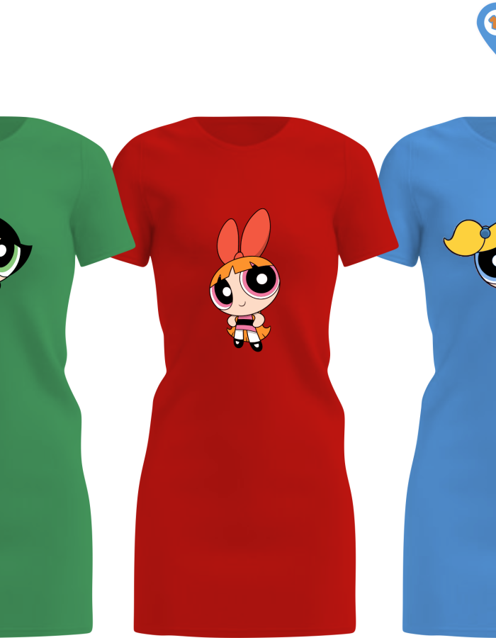 Vestido Carnaval – Meninas Super Poderosas