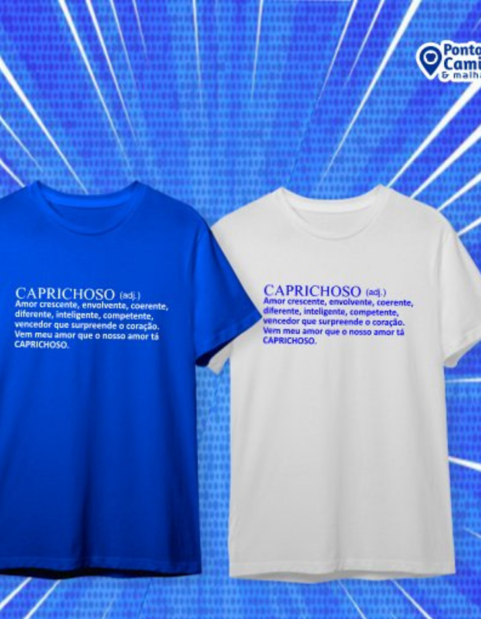Camisa Parintins – Dicionário: Significado de Caprichoso