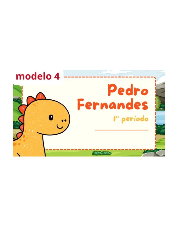 Etiquetas Termocolantes – Dinosouro